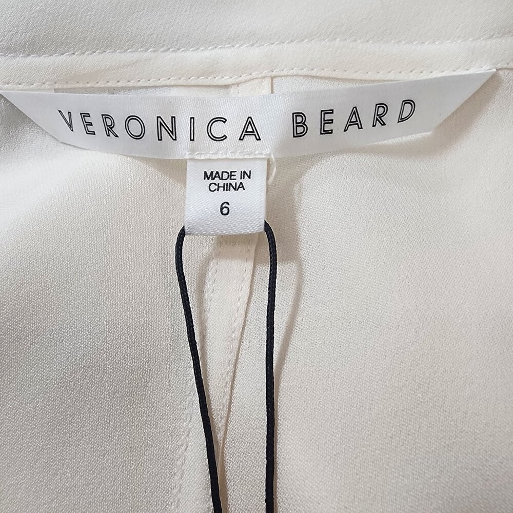 Veronica Beard Raw Edge Silk Tank - Picture 8 of 11